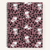 Carnet cacahuètes | Snoopy Flower Vine Motif (Devant)