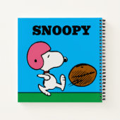 Carnet cacahuètes | Snoopy Football Kicker (Dos)