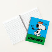 Carnet cacahuètes | Snoopy Golf Swing (Intérieur)