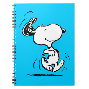 Carnet cacahuètes Snoopy Happy Dance