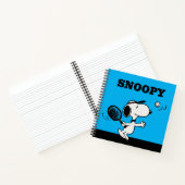 Carnet cacahuètes | Snoopy Joue Au Tennis (Intérieur)