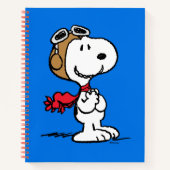Carnet cacahuètes | Snoopy L'As Volant (Devant)