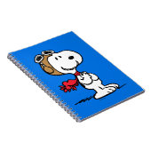 Carnet cacahuètes | Snoopy L'As Volant (Côté Droit)