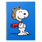 Carnet cacahuètes | Snoopy L'As Volant (Devant)