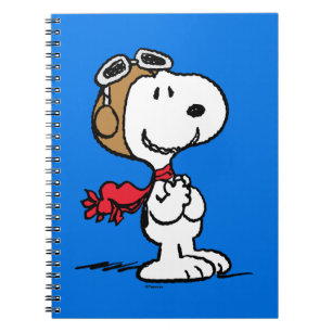 Carnet cacahuètes   Snoopy L'As Volant