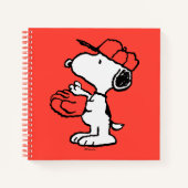 Carnet cacahuètes | Snoopy Making the Catch (Devant)