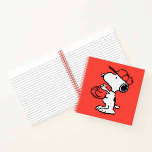 Carnet cacahuètes Snoopy Making the Catch