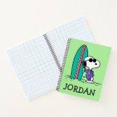 Carnet cacahuètes | Snoopy Ocean High Tide | Ajouter Votr (Intérieur)