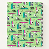 Carnet cacahuètes | Snoopy Ocean High Tide Motif (Dos)