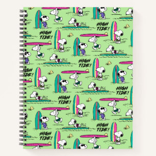 Carnet cacahuètes   Snoopy Ocean High Tide Motif