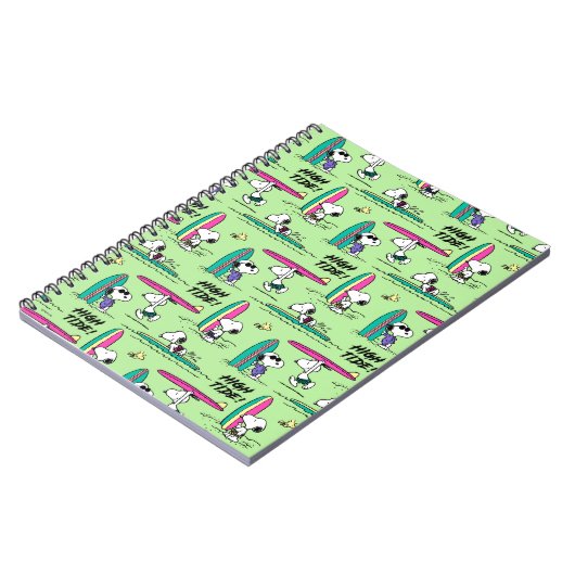 Carnet cacahuètes | Snoopy Ocean High Tide Motif (Côté gauche)