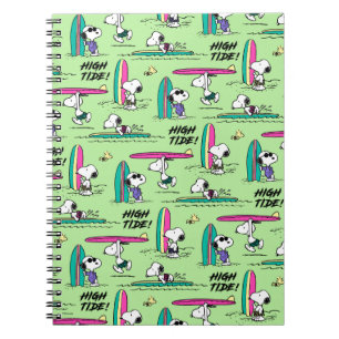 Carnet cacahuètes   Snoopy Ocean High Tide Motif