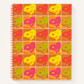 Carnet cacahuètes | Snoopy Pop Art Motif (Devant)