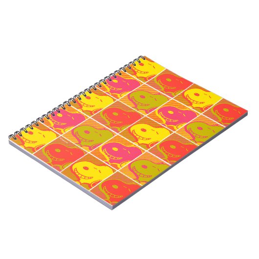 Carnet cacahuètes | Snoopy Pop Art Motif (Côté gauche)