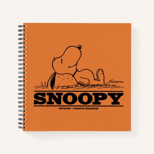 Carnet cacahuètes | Snoopy Reest Break (Devant)
