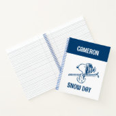 Carnet cacahuètes | Snoopy Ski Trip (Intérieur)