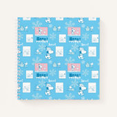 Carnet cacahuètes | Snoopy Snow Day Motif (Devant)