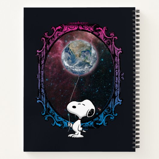 Carnet cacahuètes | Snoopy Spacé Out Balloon (Dos)