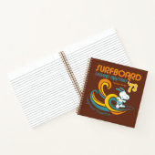 Carnet cacahuètes | Snoopy Surboard Longboard Competition (Intérieur)