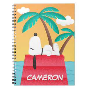 Carnet cacahuètes   Snoopy Tropical Deco   Ajouter Votre 