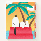Carnet cacahuètes | Snoopy Tropical Deco Dreams (Dos)