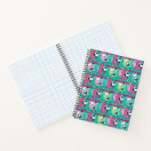 Carnet cacahuètes | Snoopy Turquoise Surf Motif (Intérieur)