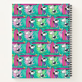 Carnet cacahuètes | Snoopy Turquoise Surf Motif (Dos)
