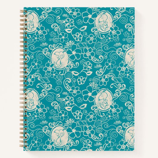 Carnet cacahuètes | Snoopy Turquoise Tropical Beach Motif (Devant)
