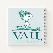 Carnet cacahuètes | Snoopy Vail Colorado (Dos)