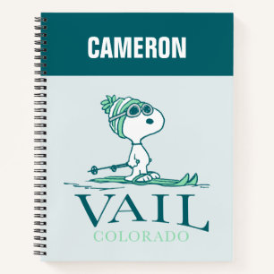Carnet cacahuètes Snoopy Vail Colorado