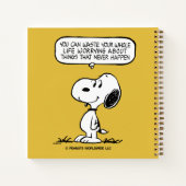 Carnet cacahuètes | Snoopy Vous ne pouvez pas regarder to (Dos)