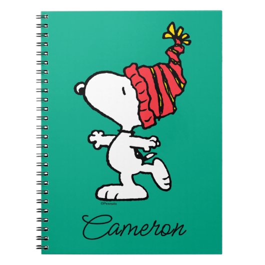 Carnet cacahuètes | Snoopy Winter Beanie Casquette (Devant)