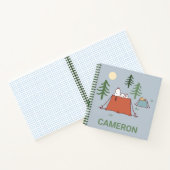 Carnet cacahuètes | Snoopy & Woodstock | Ajouter Votre No (Intérieur)