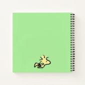 Carnet cacahuètes | Snoopy & Woodstock | Ajouter Votre No (Dos)