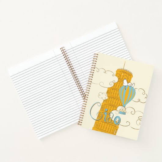 Carnet cacahuètes | Snoopy & Woodstock Ciao (Intérieur)