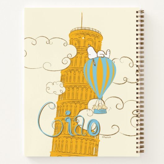 Carnet cacahuètes | Snoopy & Woodstock Ciao (Dos)