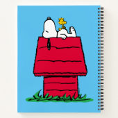 Carnet cacahuètes | Snoopy & Woodstock Doghouse (Dos)