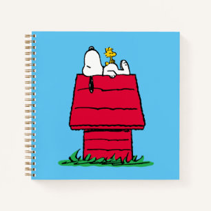 Carnet cacahuètes   Snoopy & Woodstock Doghouse