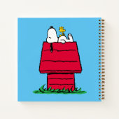 Carnet cacahuètes | Snoopy & Woodstock Doghouse (Dos)