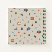 Carnet cacahuètes | Snoopy & Woodstock Happy Campers (Dos)