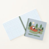 Carnet cacahuètes | Snoopy & Woodstock Happy Campers (Intérieur)