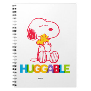 Carnet cacahuètes   Snoopy & Woodstock Huggable