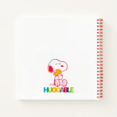 Carnet cacahuètes | Snoopy & Woodstock Huggable (Dos)