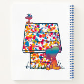 Carnet cacahuètes | Snoopy & Woodstock Rainbow Paint (Dos)