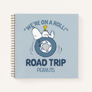 Carnet cacahuètes   Snoopy & Woodstock Road Triage