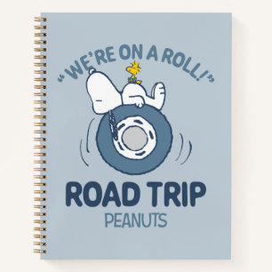 Carnet cacahuètes   Snoopy & Woodstock Road Triage