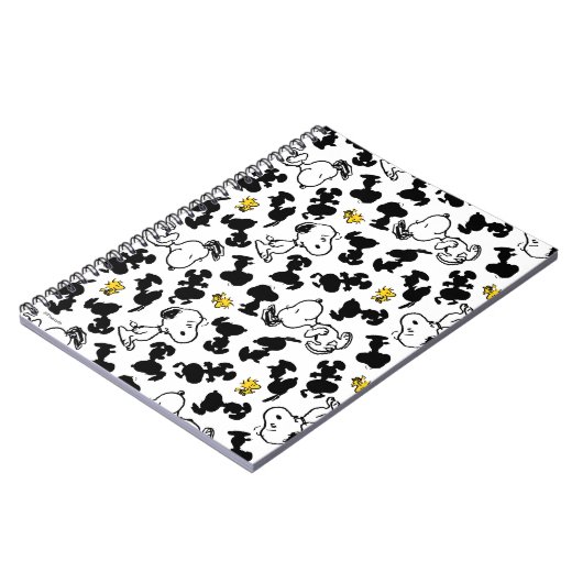Carnet cacahuètes | Snoopy & Woodstock Shadow Motif (Côté gauche)
