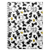 Carnet cacahuètes | Snoopy & Woodstock Shadow Motif (Devant)