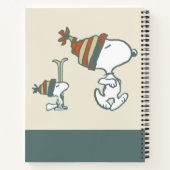 Carnet cacahuètes | Snoopy & Woodstock Ski Trip (Dos)