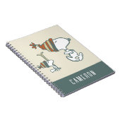 Carnet cacahuètes | Snoopy & Woodstock Ski Trip (Côté Droit)